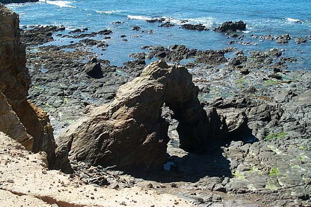 la roche perce,  mare basse