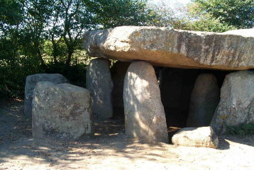 l'entre du dolmen de la Frbouchre