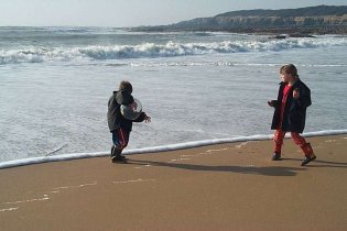 on ne met pas les pieds dans l'eau !