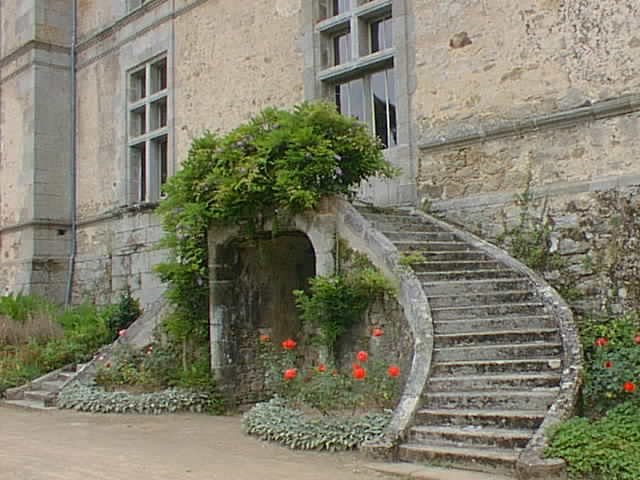 l'escalier du chteau