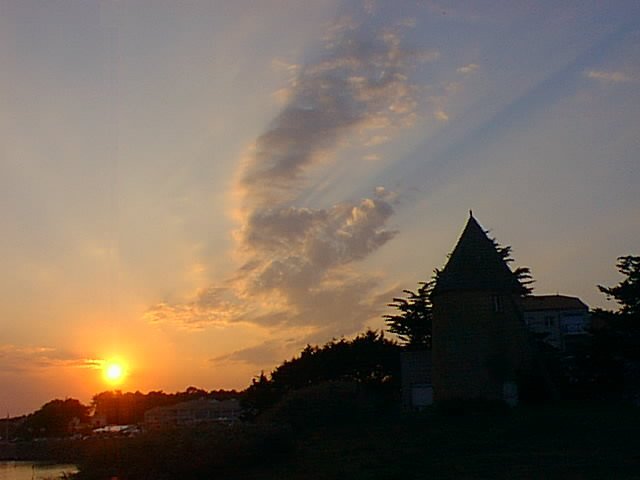 le moulin de Conchette  contre jour